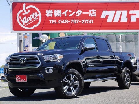 トヨタ　2016年　カナダモデル　タコマ　４ＷＤ　ダブルキャブ　ロングベッド　サンルーフ　スマートキー　　